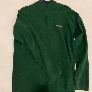 Peter Millar Crown Comfort Green Quarter Zip Shoal Creek Golf Club Medium